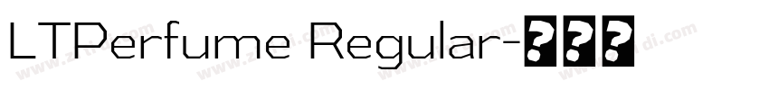 LTPerfume Regular字体转换